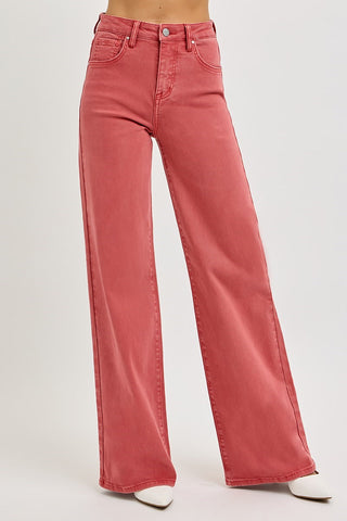 Persimmon Wide Leg Jean