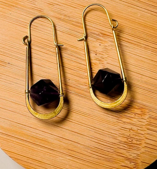 Oval Abacus Earrings