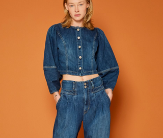 Cici Balloon Sleeve - Laurel