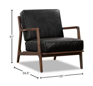Leather Lounge Chair