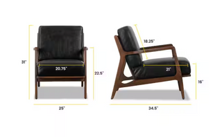 Leather Lounge Chair