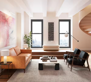 Leather Lounge Chair