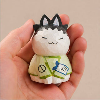 Carved Shikamaru Nara Figurine from Naruto