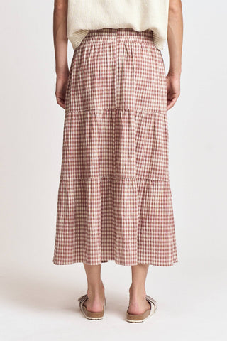 Clayfield Tiered Cotton Skirt