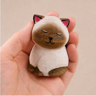Smug Cat Figurine