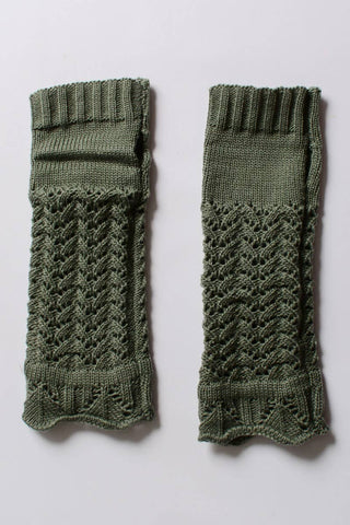 Fireside Fingerless Knit Arm Warmers
