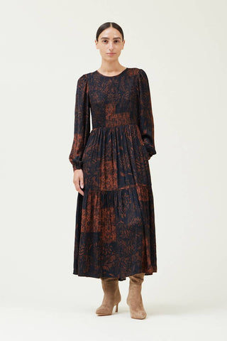 The Maple Smocked Maxi Dress