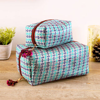 Silk Kantha Toiletry Bag