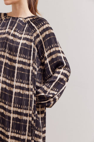 The Onyx Plaid Mini Dress