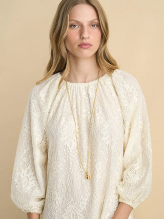 Megan Lace Midi Dress