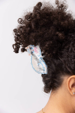 Pretty Kitty Persian Cat Acetate Claw Clip
