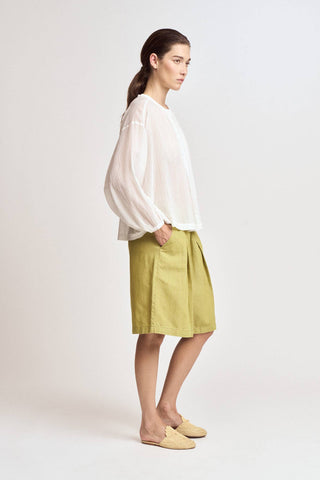 The Golden Moss Tuck Short