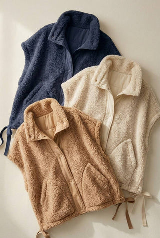 Prairie Sherpa Tie-Side Vest