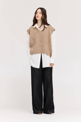 The Umber Knit Shell