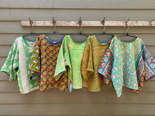 Kantha Shirt | Made From Recycled Cotton Kanthas One Size
