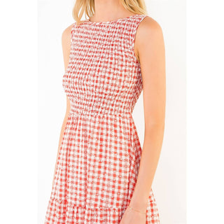 The Sleeveless Gingham Dress