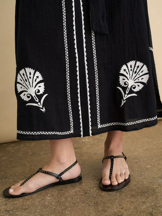 Emily Embroidered Maxi Dress