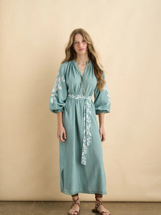 Chantal Dress Green