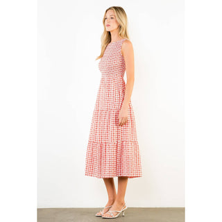 The Sleeveless Gingham Dress