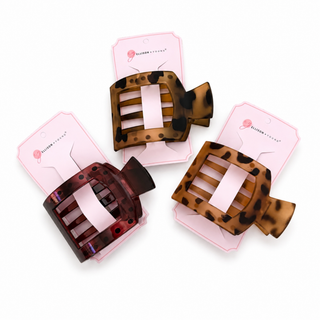 Everyday Flat Hair Claw Clips - Medium