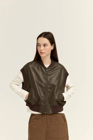 The Sloan Leather Vest
