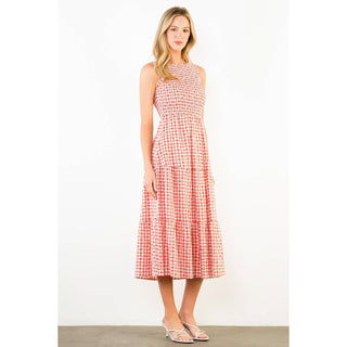 The Sleeveless Gingham Dress