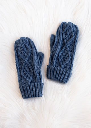 Cable Knit Mittens