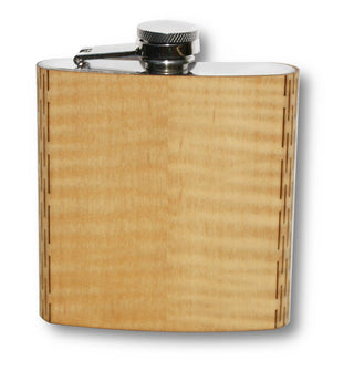 Wooden Hip Flask