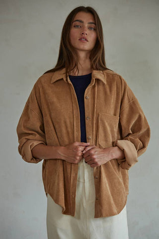 Corduroy Shirt Jacket