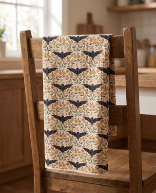 Kitchen Tea Towel - Bats