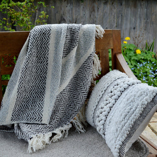 Herringbone Throw Blanket