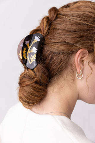 Milk Thistle Acetate Claw Clip