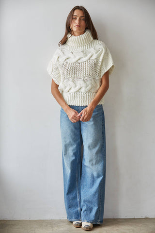 The Ember Cable Knit Turtleneck