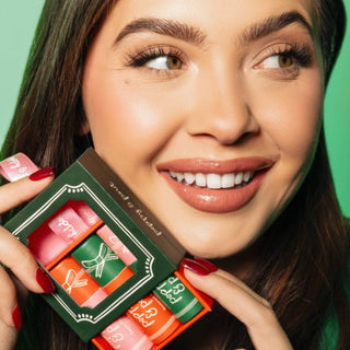 Holiday Ornament Lip Balm Trio