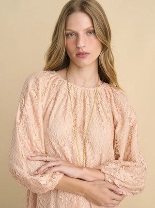 Megan Lace Midi Dress