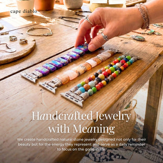 Imperial Jasper Stretch Apple Watch Strap