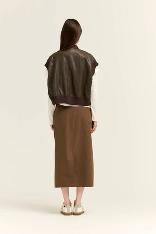 The Sloan Leather Vest
