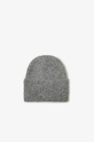 The Alpaca Beanie - Blizzard Grey