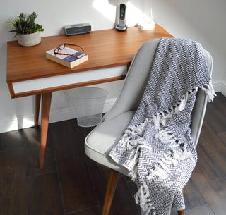 Cotton Chevron Throw