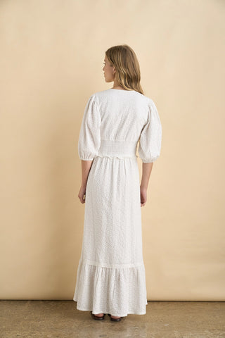 Magnolia Maxi Dress -  White