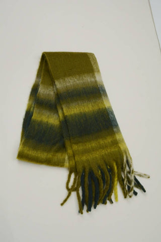 Hearthside Plaid Fringe Scarf