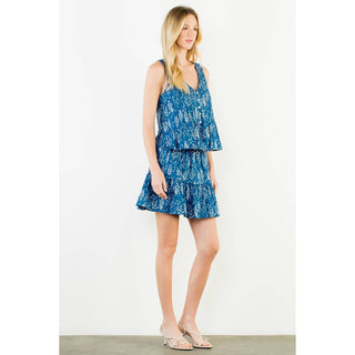 The High Waisted Fish Print Skirt