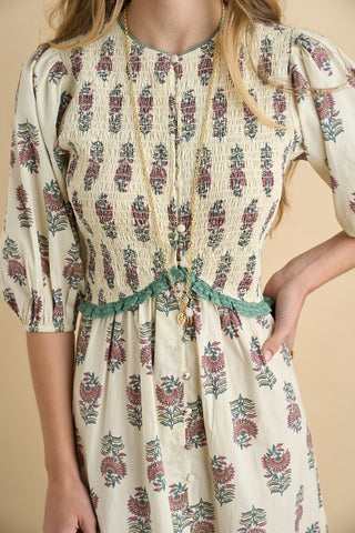 Magnolia Maxi Dress - Green