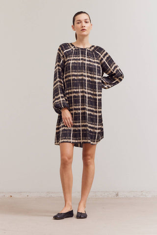 The Onyx Plaid Mini Dress