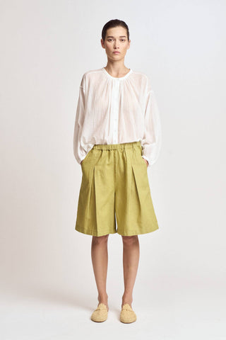 The Golden Moss Tuck Short