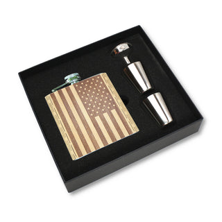 Flask Gift Box (with Shot Glass & Funnel)