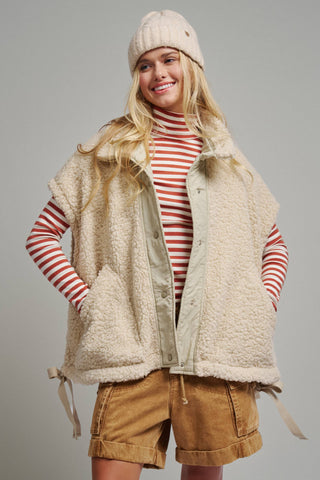 Prairie Sherpa Tie-Side Vest