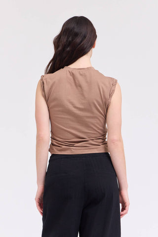 Twist Detail Sleeveless Top