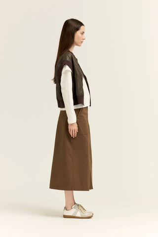 The Sloan Leather Vest