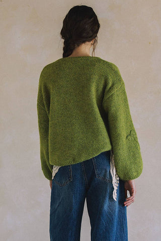 The Meadow Embroidered Floral Sweater